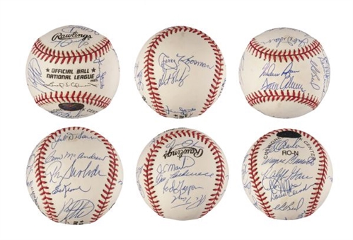 New York Mets Old-Timers Signed Official Balls with Ryan and Seaver (Lot of 3)